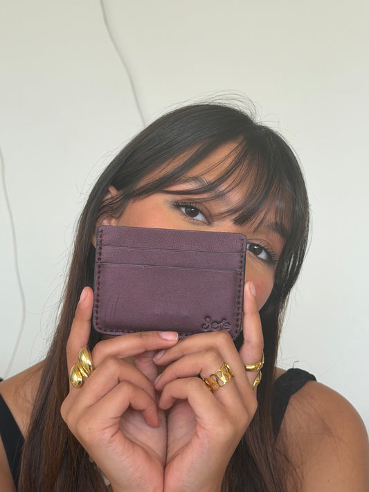 Joie Signature Cardholder – Burgundy