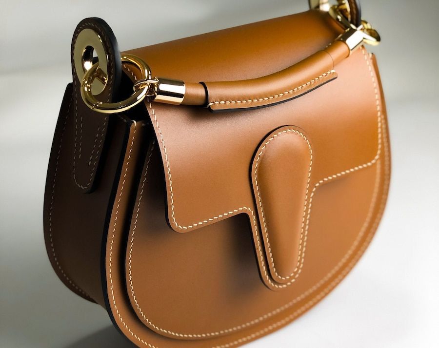 RAVELLE Brown Cross Bag