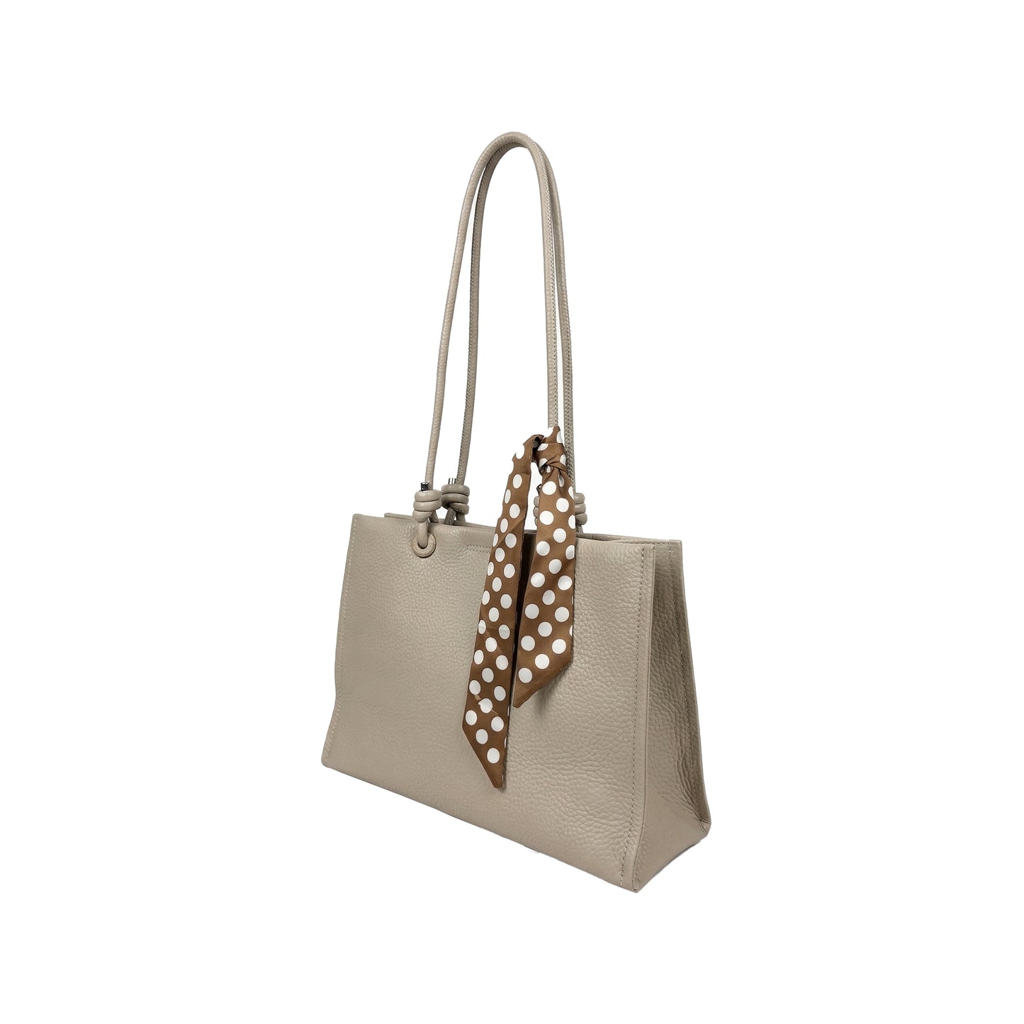 Liora Mini Tote Bag - Beige | 2 in 1