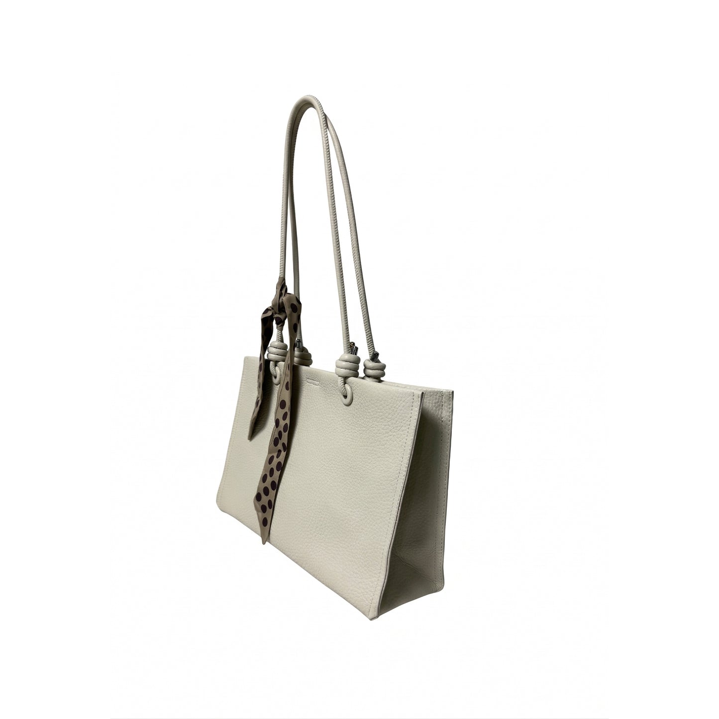 Liora Mini Tote Bag - Off White | 2 in 1