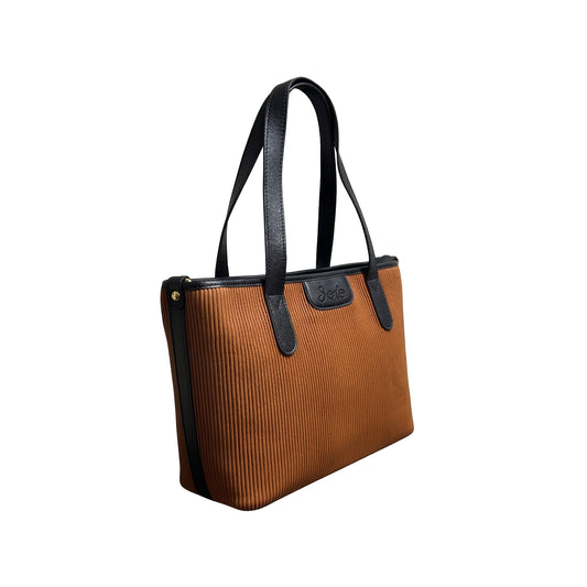 Sienna Tote Bag – Brown X Black