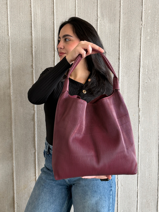 Pleira Bag | Burgundy