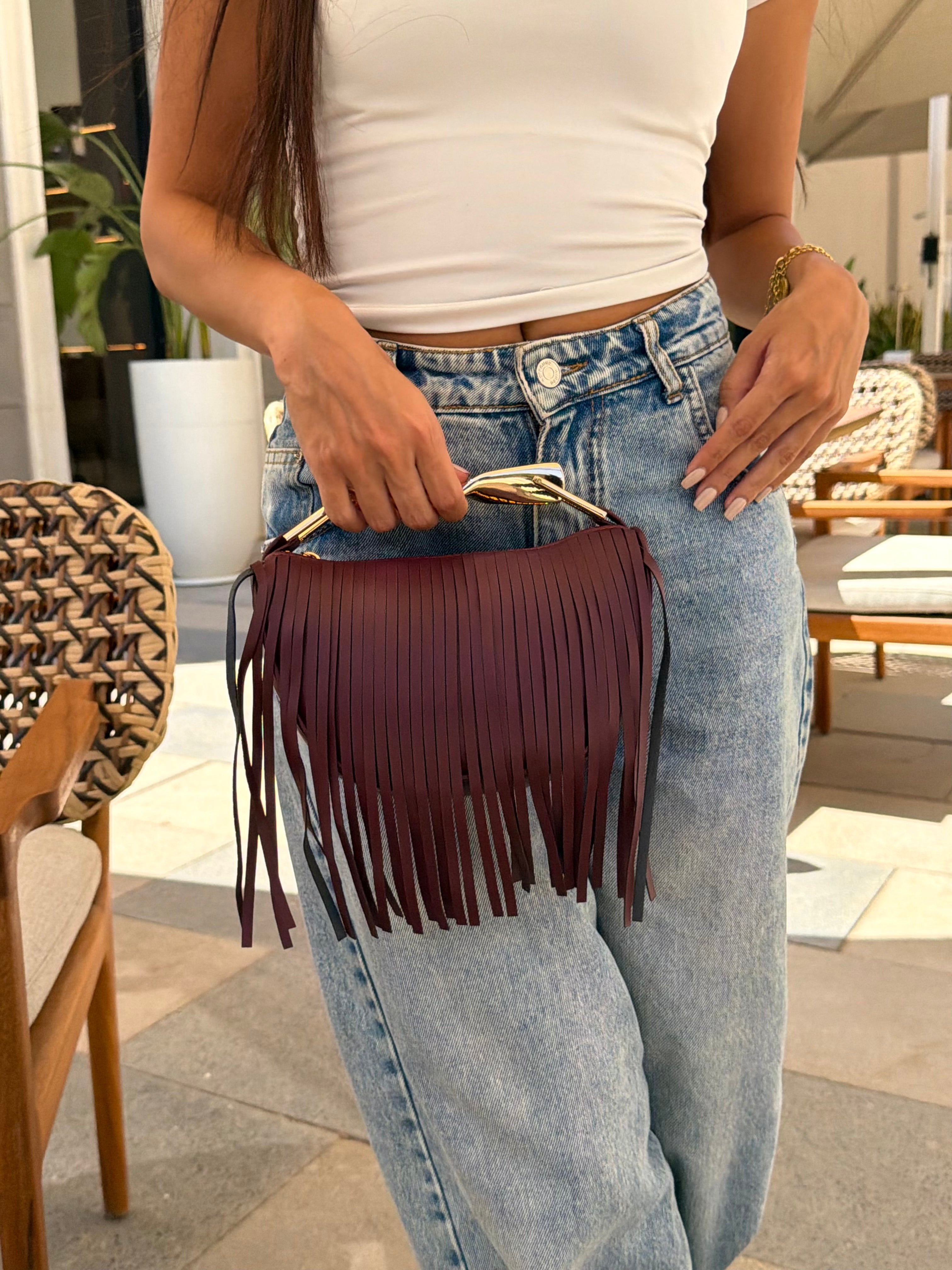 Wave Handle Clutch/Cross