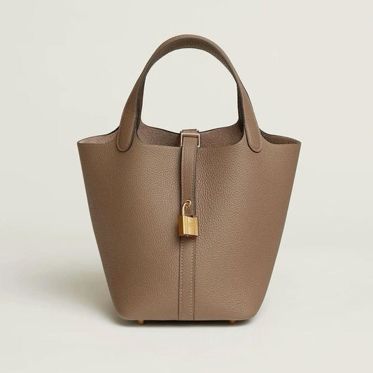 LIORA Dark Beige Shoulder Bag