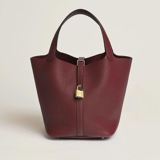 LIORA Maroon Shoulder Bag