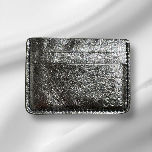 JOIE's Card Holder - Silver Glow
