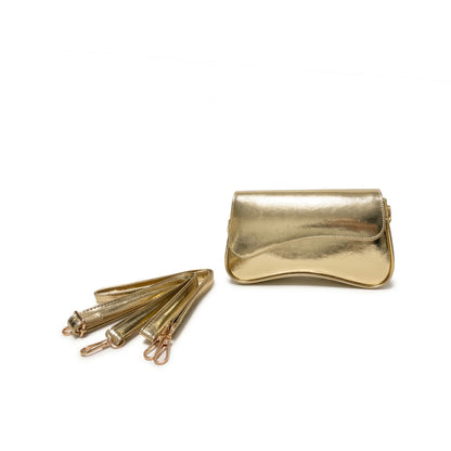 Alura Cross Bag – Gold