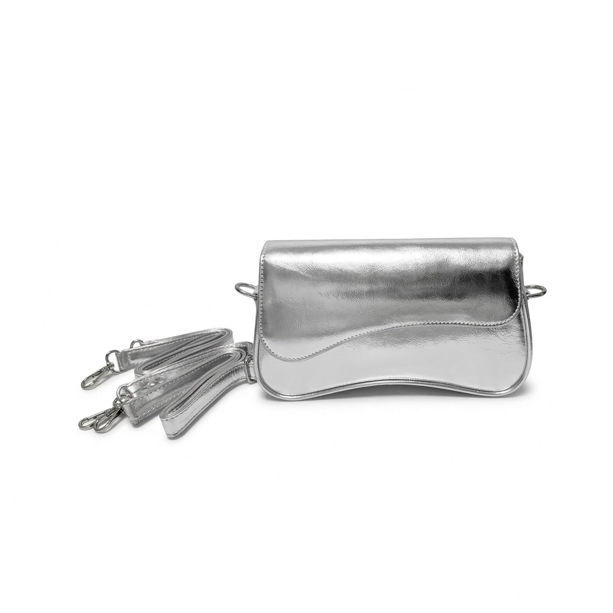 Alura Cross Bag – Silver