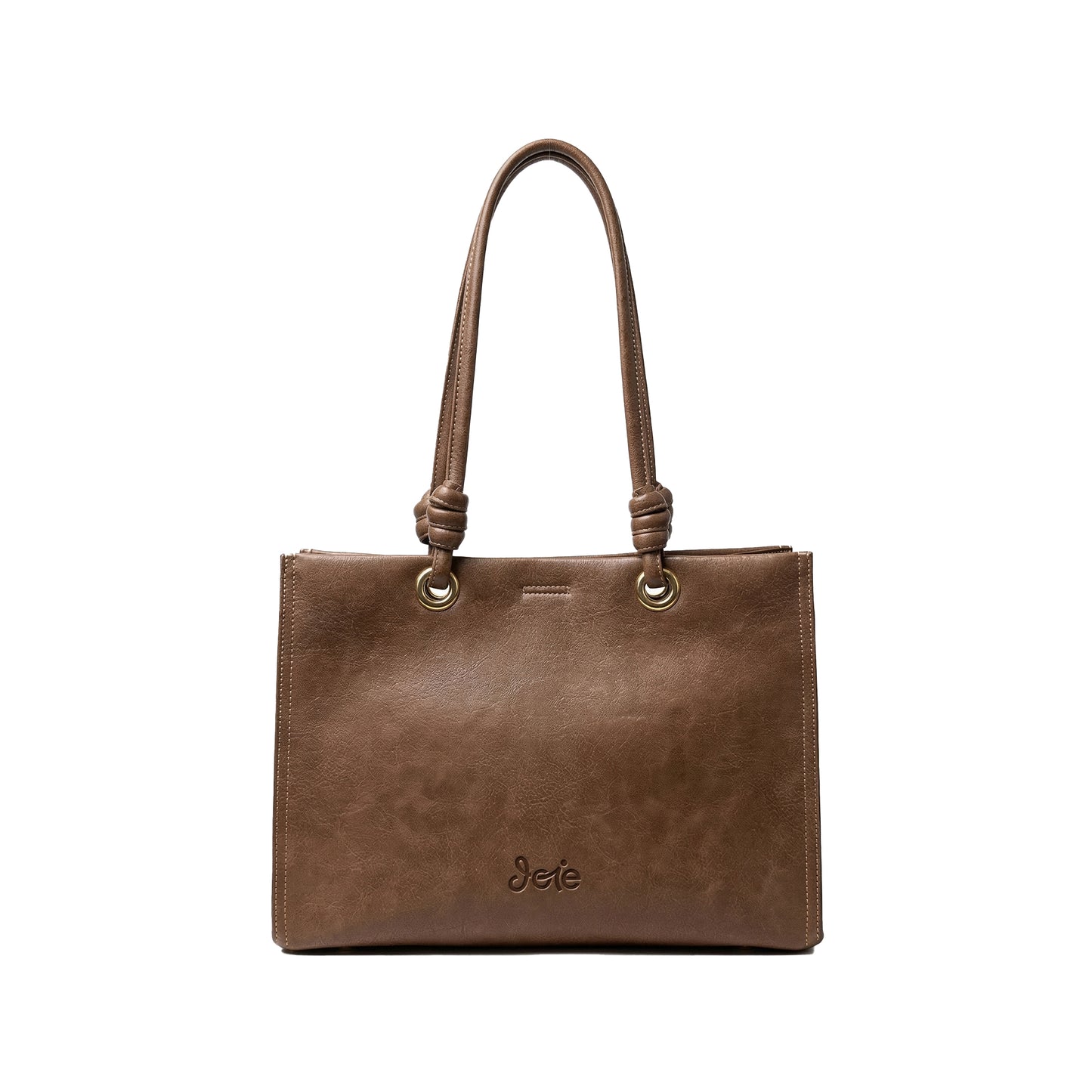 Liora Tote Bag – Light Brown | 2-in-1