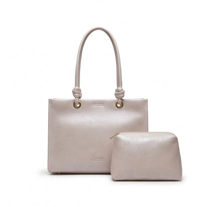 Liora Tote Bag – Light Kashmir | 2-in-1