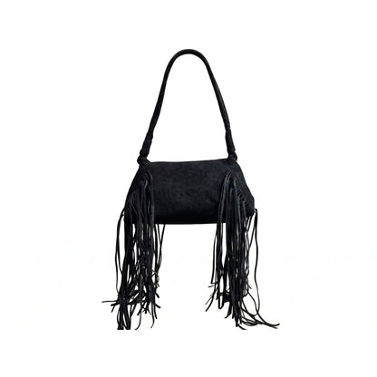 Sharoo Velvet Bag - Black