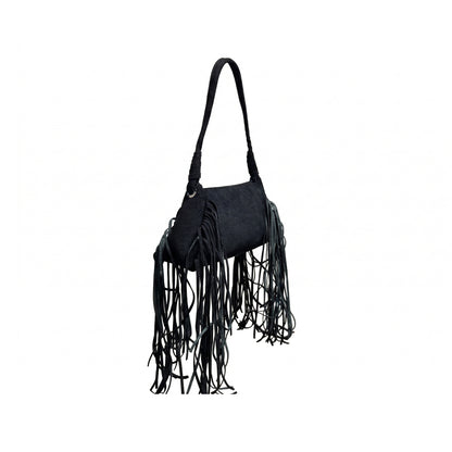 Sharoo Velvet Bag - Black