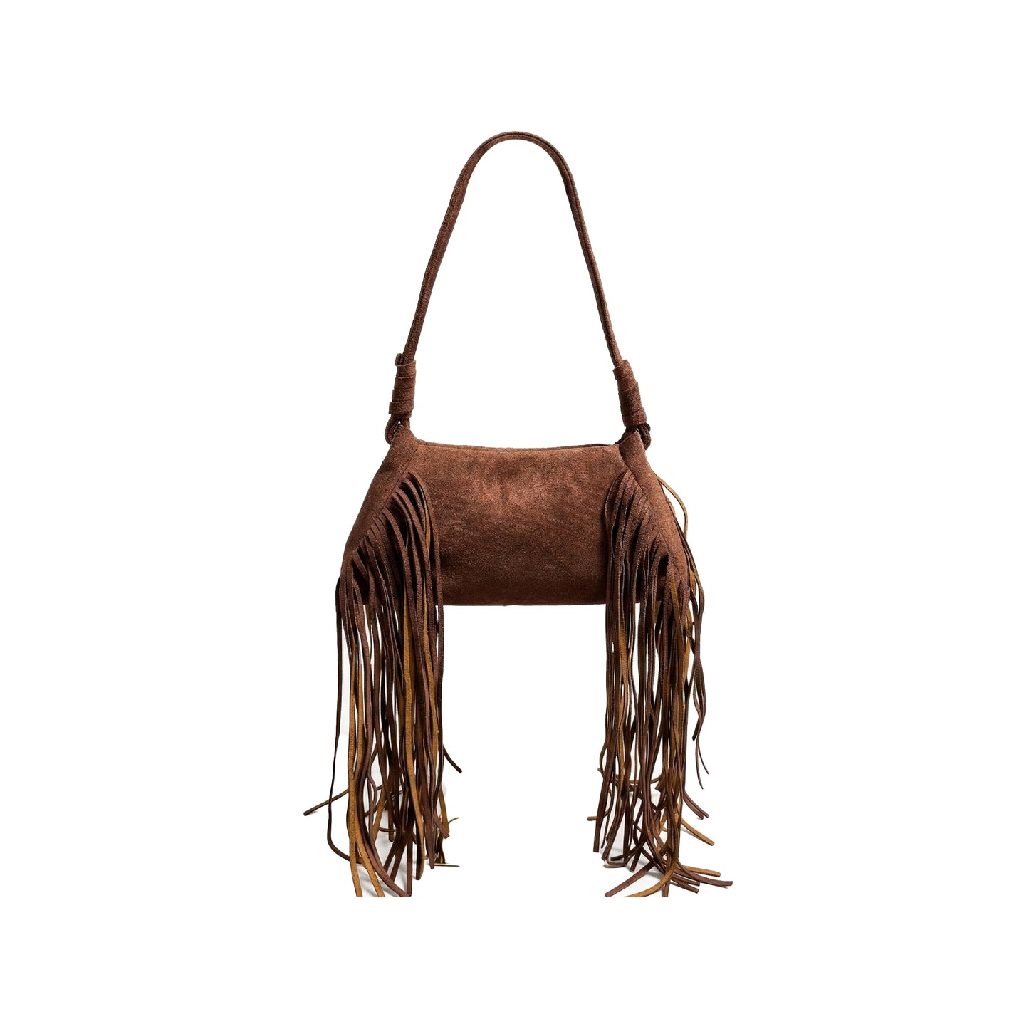 Sharoo Velvet Bag - Brown