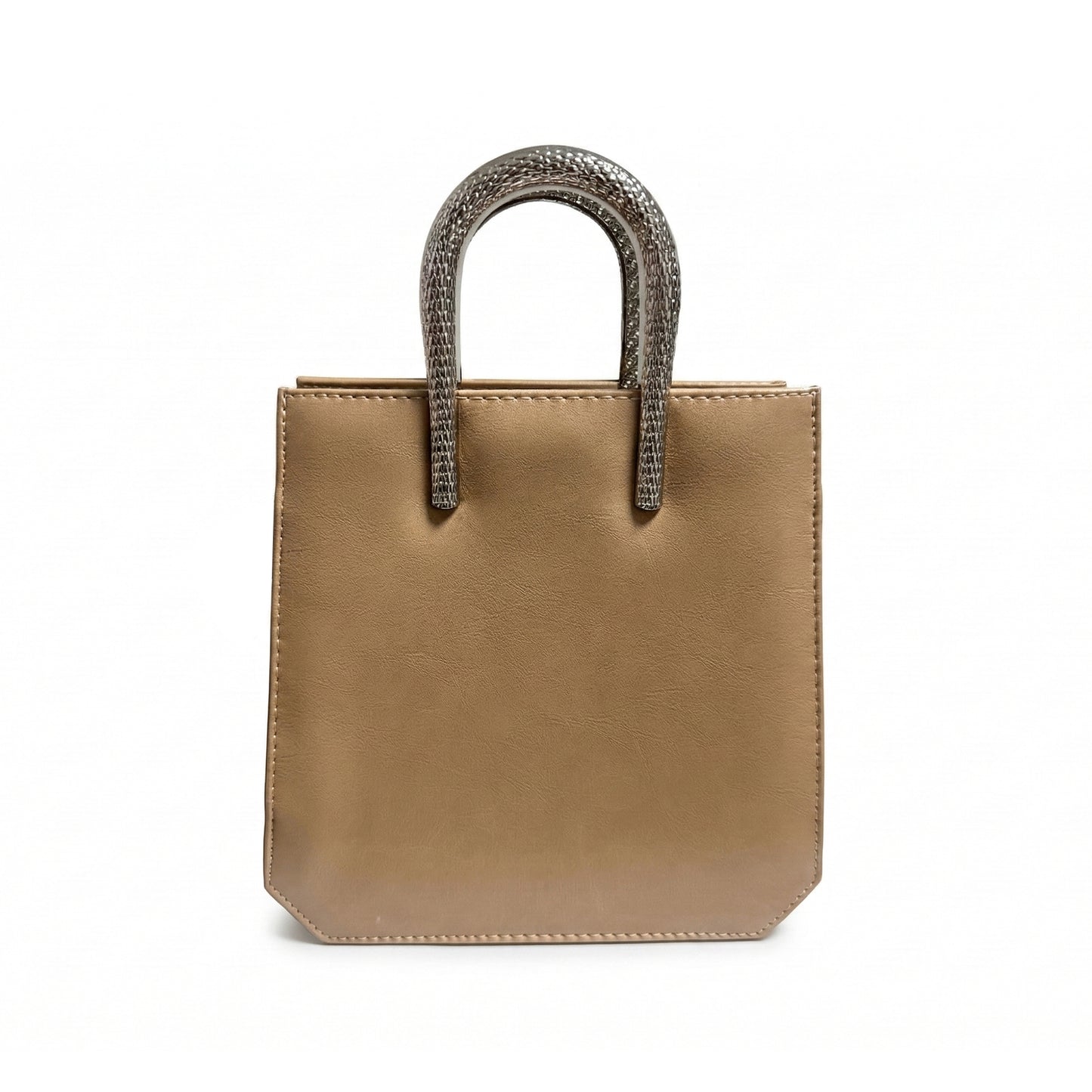 Snaky Handle Bag – Café
