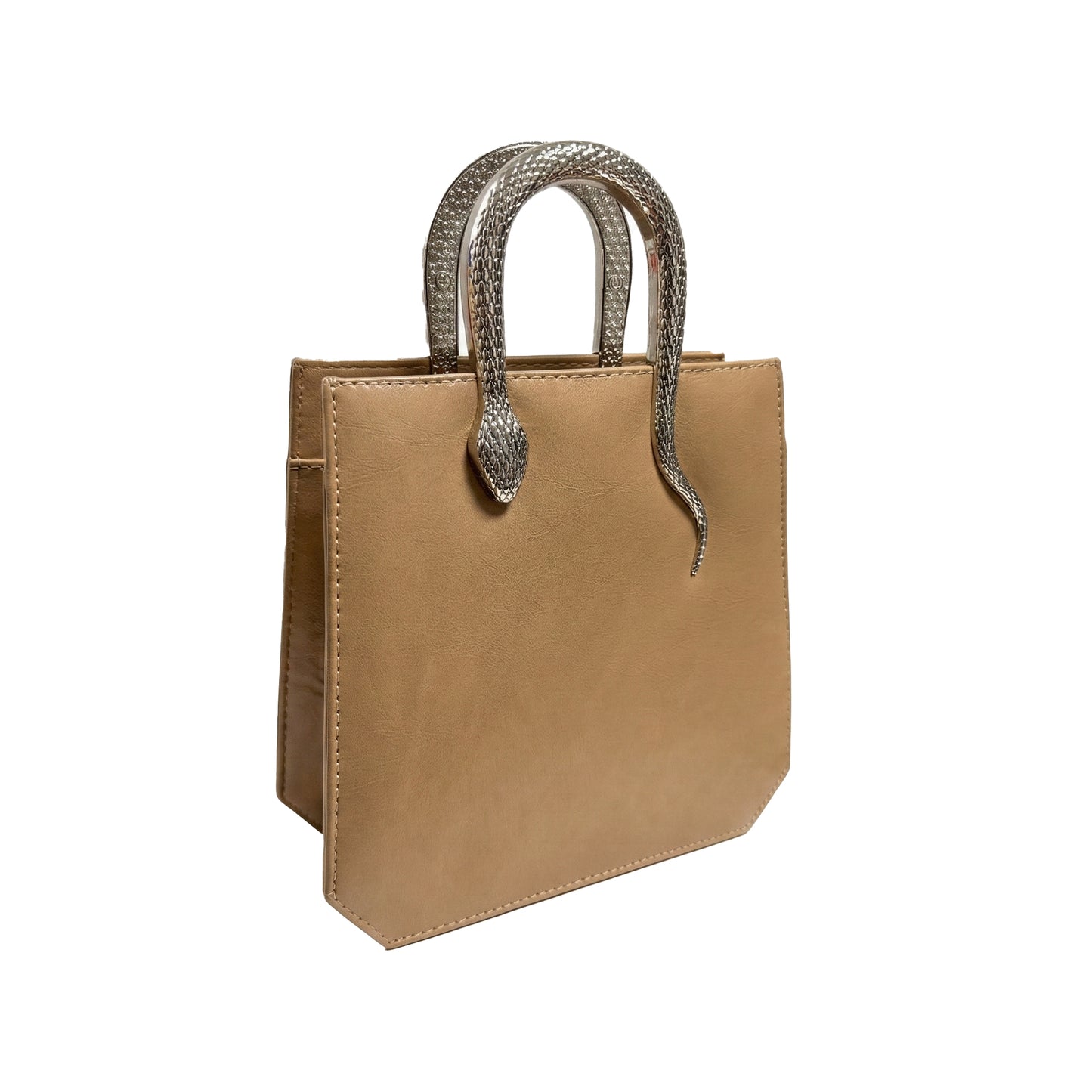 Snaky Handle Bag – Café