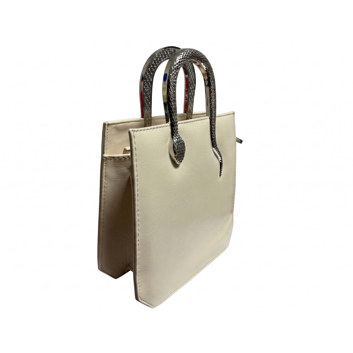 Snaky Handle Bag – Off White