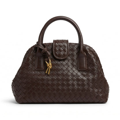 Wovenva Bag – Deep Burgundy