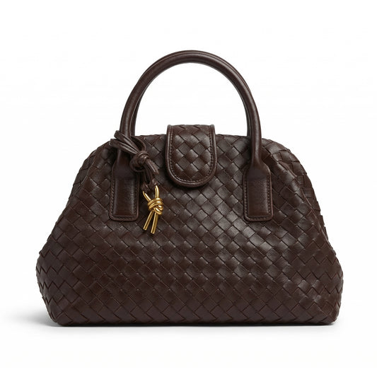 Wovenva Bag – Deep Burgundy