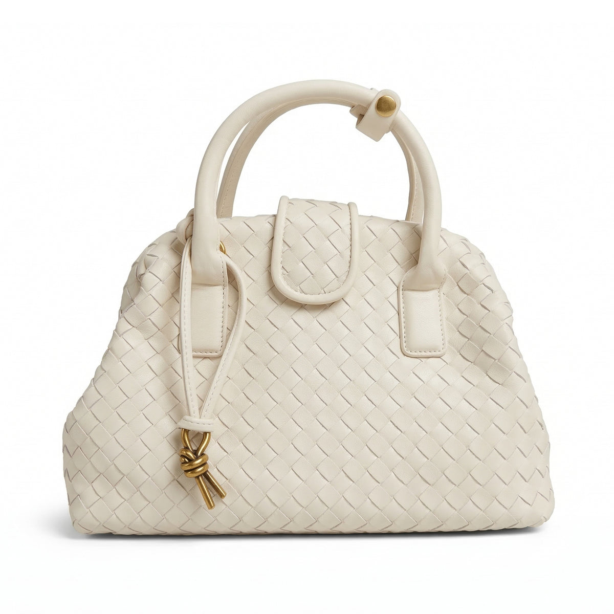 Wovenva Bag in White by Joie